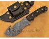 Gut Hook Full Tang Handmade Damascus Steel Tracker Knife DTK1014