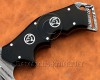 Custom Handmade Full Tang Damascus Steel Tanto Tracker Knife DTK917