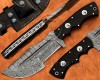 Tom Brown Handmade Damascus Steel Tracker Knife DTK918