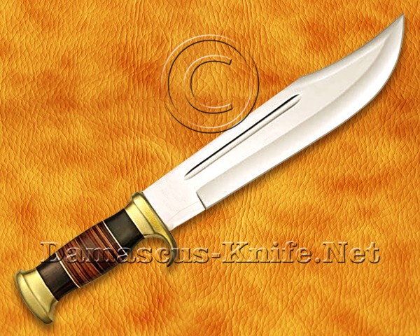 Custom Handmade VG10 Steel Hunting and Survival Crocodile Dundee Bowie Knife SHK969