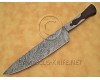 Chef's Fine Full Integral Handmade Damascus Steel Kitchen Knife DCK660