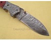 Handmade Damascus Steel Collectible Folding Knife DFK760