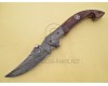 Handmade Damascus Steel Collectible Folding Knife Bone Handle DFK763