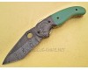 Handmade Damascus Steel Collectible Folding Knife DFK765