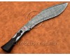 Handmade Damascus Steel Full Integral Kukri Knife DHK1060