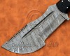 Custom Handmade Full Tang Damascus Steel Hunting Knife DHK816