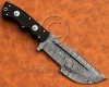Custom Handmade Full Tang Damascus Steel Hunting Knife DHK818