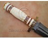 Handmade Damascus Steel Collectible Hunting Knife Bone Handle DHK890