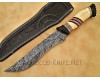 Handmade Damascus Steel Collectible Hunting Knife Bone Handle DHK892