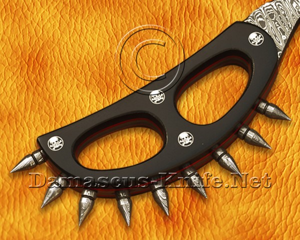 Custom Handmade Damascus Steel Hunting and Survival Sanmai Cobra Movie Knife DHK915
