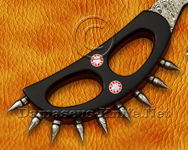 Custom Handmade Damascus Steel Hunting and Survival Sanmai Cobra Movie Knife DHK915B