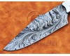 Handmade Damascus Steel Eagle Skinner Hunting Survival Knife DHK953