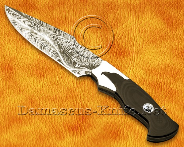 Custom Handmade Damascus Steel Hunting and Survival Skinner Knife DHK953