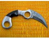 Custom Handmade Damascus Karambit Knife - Bull Horn (ARS-714)