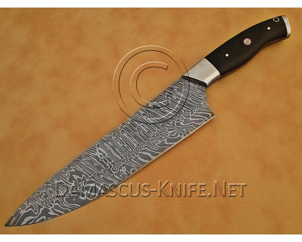 Chef's Set Fine Handmade Full Tang Damascus Steel 5 Knives DCK670