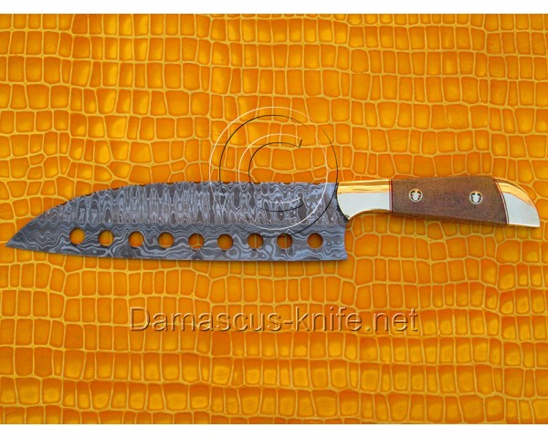 Chef's Fine Handmade Damascus Steel Kitchen Knife DCK675