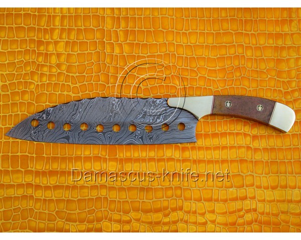 Chef's Fine Handmade Damascus Steel Kitchen Knife DCK676