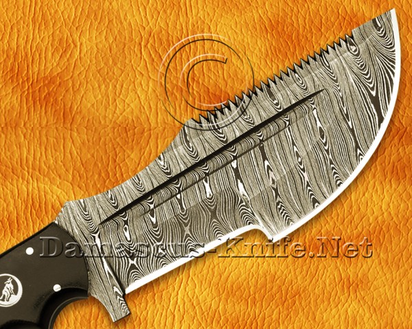 Tom Brown Full Tang Handmade Damascus Steel Hunting and Survival Tracker Knife DTK921