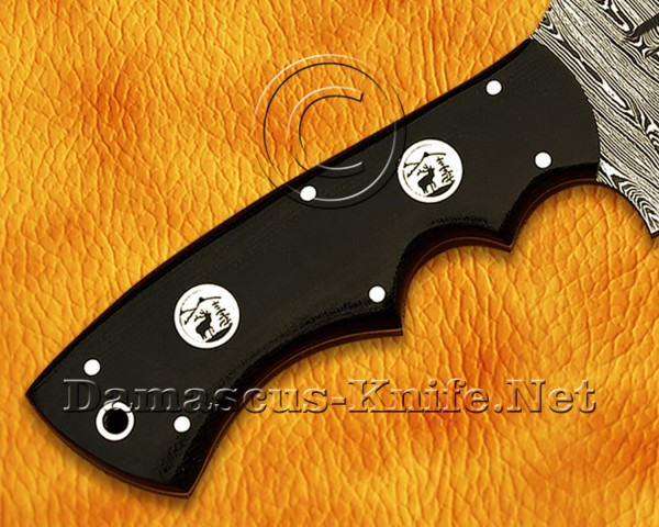 Tom Brown Full Tang Handmade Damascus Steel Hunting and Survival Tracker Knife DTK925