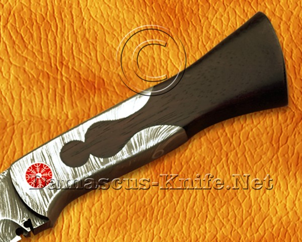 Custom Handmade Damascus Steel Hunting and Survival Full Integral Kukri Knife DHK901