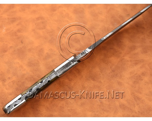 Custom Handmade Damascus Steel Hunting and Survival Skinner Knife DHK998