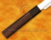 Personalized Stainless Steel Chef Knife Handmade Kitchen Prosciutto Knife Walnut Wood Handle