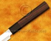 Personalized Stainless Steel Chef Knife Handmade Kitchen Prosciutto Knife Walnut Wood Handle