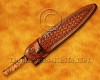 Personalized Stainless Steel Chef Knife Handmade Kitchen Prosciutto Knife Koa Wood Handle