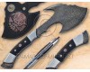 Personalized Handmade Damascus Steel Arts and Crafts Hunting and Survival Tomahawk Axe