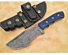 Personalized Handmade Damascus Steel Arts and Crafts Hunting and Survival Tracker Knife