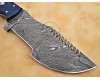 Personalized Handmade Damascus Steel Arts and Crafts Hunting and Survival Tracker Knife