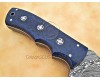 Personalized Handmade Damascus Steel Arts and Crafts Hunting and Survival Tracker Knife