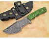 Personalized Handmade Damascus Steel Arts and Crafts Hunting and Survival Tracker Knife