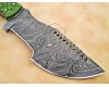 Personalized Handmade Damascus Steel Arts and Crafts Hunting and Survival Tracker Knife