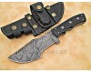 Personalized Handmade Damascus Steel Arts and Crafts Hunting and Survival Tracker Knife