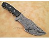 Personalized Handmade Damascus Steel Arts and Crafts Hunting and Survival Tracker Knife