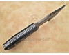 Personalized Handmade Damascus Steel Arts and Crafts Hunting and Survival Tracker Knife