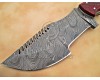 Personalized Handmade Damascus Steel Arts and Crafts Hunting and Survival Tracker Knife