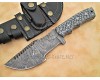 Personalized Handmade Damascus Steel Arts and Crafts Hunting and Survival Tracker Knife