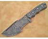 Personalized Handmade Damascus Steel Arts and Crafts Hunting and Survival Tracker Knife