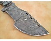 Personalized Handmade Damascus Steel Arts and Crafts Hunting and Survival Tracker Knife