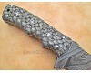 Personalized Handmade Damascus Steel Arts and Crafts Hunting and Survival Tracker Knife