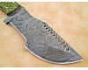 Personalized Handmade Damascus Steel Arts and Crafts Hunting and Survival Tracker Knife