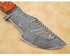 Personalized Handmade Damascus Steel Arts and Crafts Hunting and Survival Tracker Knife