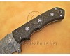 Personalized Handmade Damascus Steel Gut Hook Arts and Crafts Hunting and Survival Tracker Knife