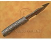 Personalized Handmade Damascus Steel Gut Hook Arts and Crafts Hunting and Survival Tracker Knife