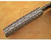 Personalized Handmade Damascus Steel Gut Hook Arts and Crafts Hunting and Survival Tracker Knife