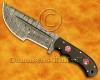 Personalized Handmade Damascus Steel Arts and Crafts Hunting and Survival Tracker Knife