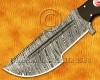 Personalized Handmade Damascus Steel Arts and Crafts Hunting and Survival Tracker Knife