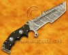 Personalized Handmade Damascus Steel Hunting and Survival Craft Tanto Tracker Knife